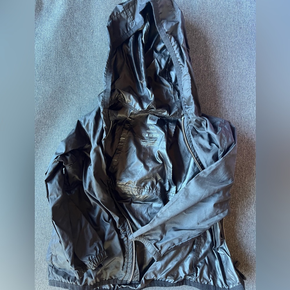 ☀️2/10$☀️ Black Hooded Jacket